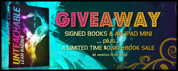 SIGNED GIVEAWAY of UNTEACHABLE & $0.99 SALE