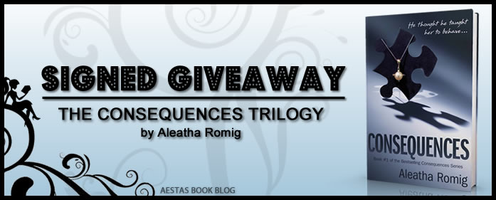 SIGNED GIVEAWAY of THE CONSEQUENCES TRILOGY