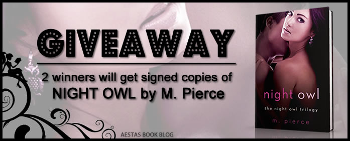 SIGNED GIVEAWAY — NIGHT OWL by M. Pierce