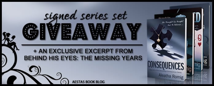 SIGNED SERIES GIVEAWAY + EXCLUSIVE EXCERPT from Behind His Eyes Convicted: The Missing Years