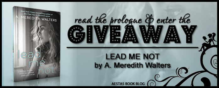 ADVANCE COPY GIVEAWAY + PROLOGUE — LEAD ME NOT by A. Meredith Walters