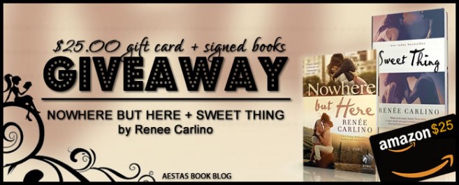 $25.00 GIFT CARD & SIGNED GIVEAWAY from Renee Carlino