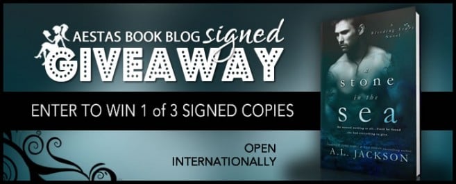 SIGNED GIVEAWAY + EXCERPT — A STONE IN THE SEA by AL Jackson