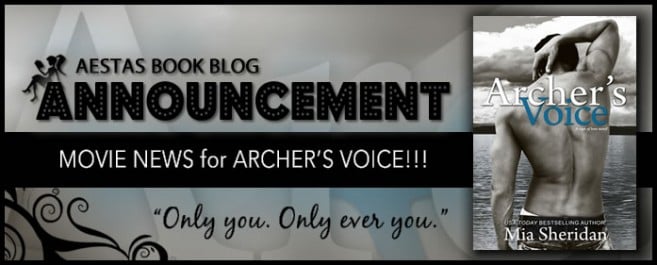 ARCHER’S VOICE HAS BEEN OPTIONED FOR FILM!!!