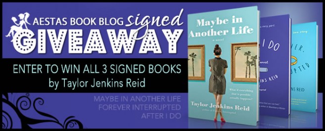 HUGE SIGNED GIVEAWAY — 3 BOOKS by Taylor Jenkins Reid