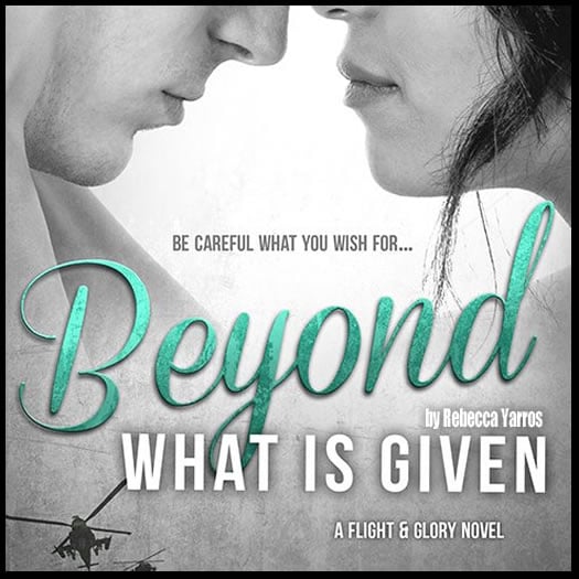 BEYOND WHAT IS GIVEN promo