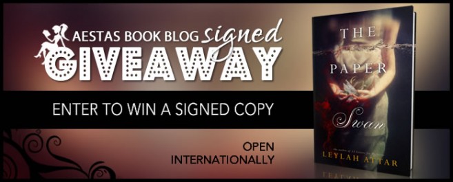 SIGNED GIVEAWAY — THE PAPER SWAN by Leylah Attar