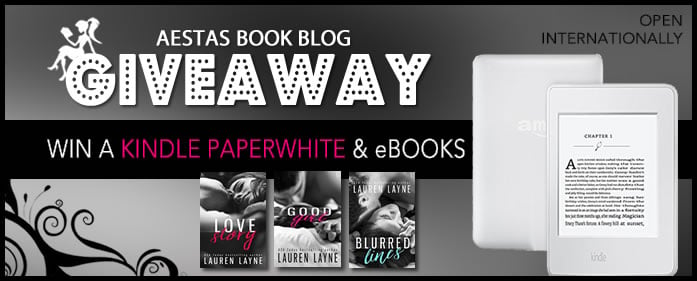 KINDLE PAPERWHITE GIVEAWAY — FROM LAUREN LAYNE